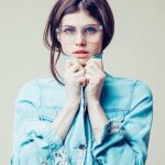 Top 10 Celebs In Glasses Alexandra Daddario