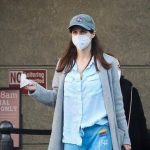 Celebs in Masks Alexandra Daddario