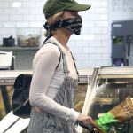 Celebs in Masks Margot Robbie