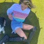 Bella Thorne At Home Dogs