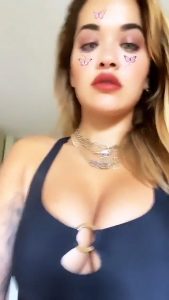 Rita Ora Cleavage Tits