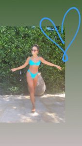 Vanessa Hudgens Blue Bikini
