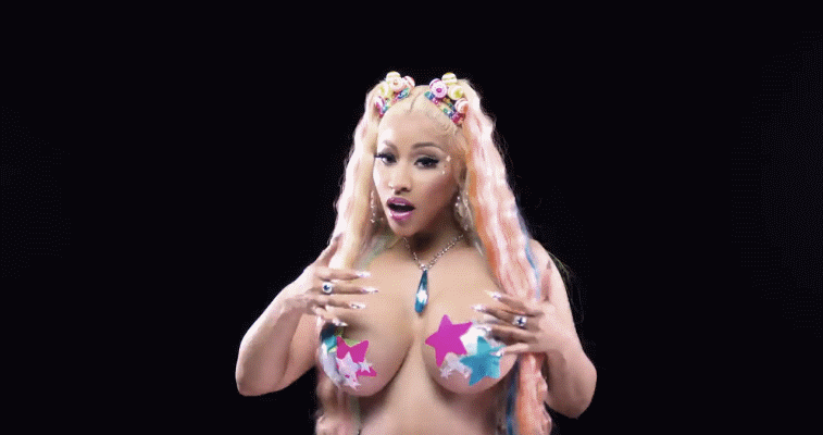 Nicki Minaj Nipple Pasties