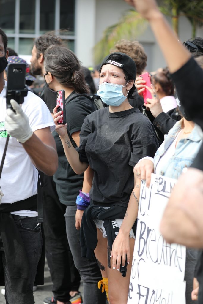 Celebrities Protesting Halsey 