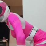 Twerking Power Ranger Rosa