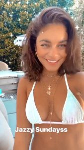Vanessa Hudgens White Bikini