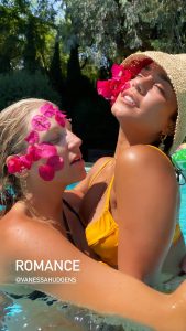 Vanessa Hudgens Bikini Pool