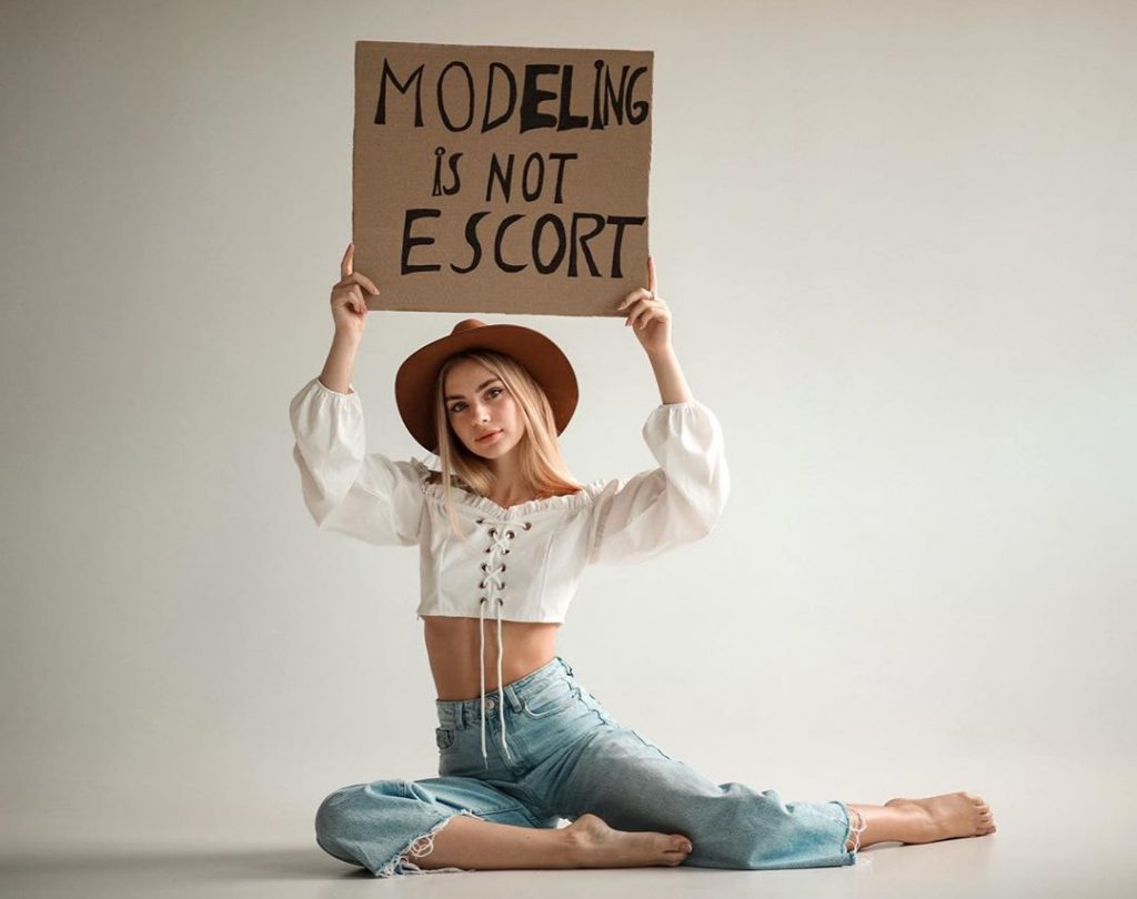 Irina Sivalnaya Model is Not Escort