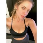 Ashley Benson Workout Tits