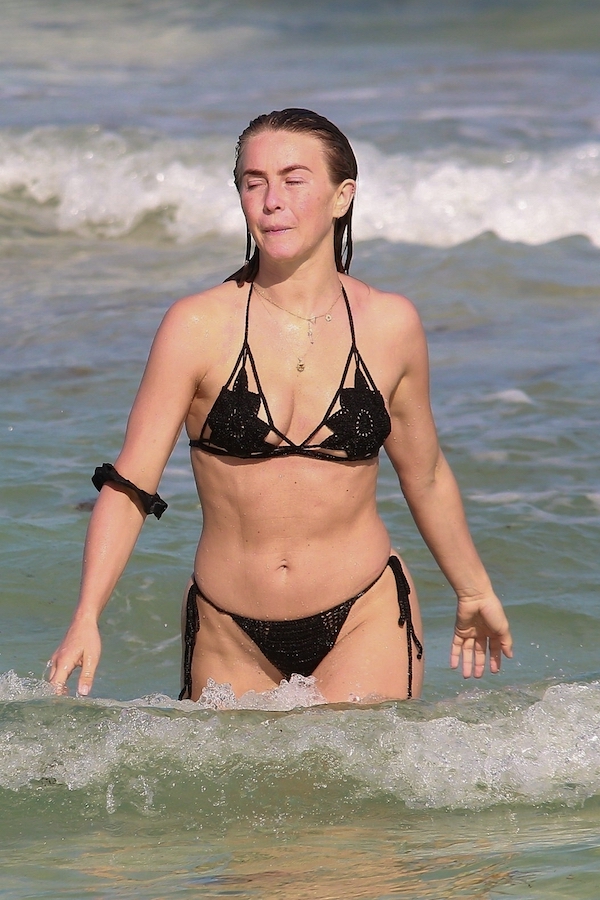 Julianne Hough Wet Bikini 1