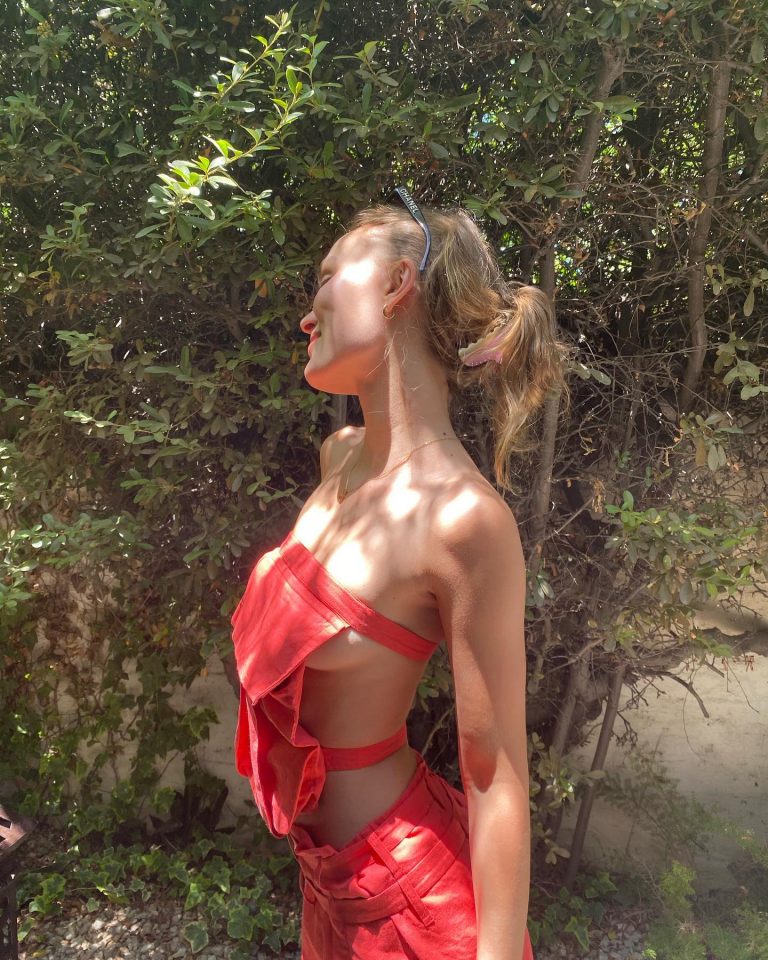 Lily Rose Depp Side Boob Of The Day