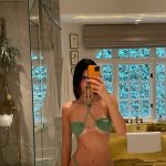 Kendall Jenner Pussy Print Bikini