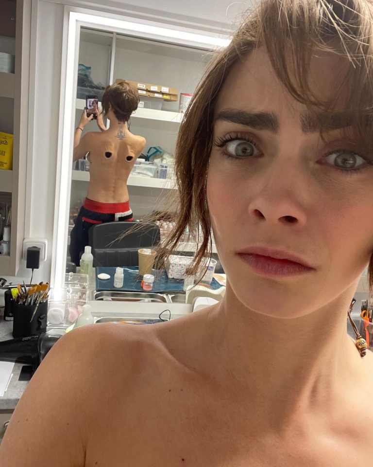 Cara Delevingne Nude Of The Day 