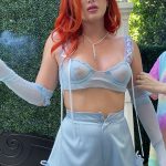 Bella Thorne See Through Bra