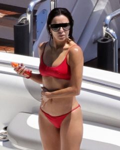 Eva Longoria Topless Tanning