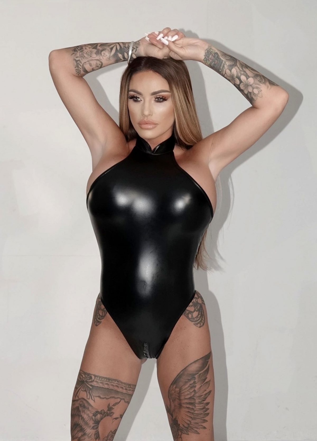 Katie Price Latex Of The Day