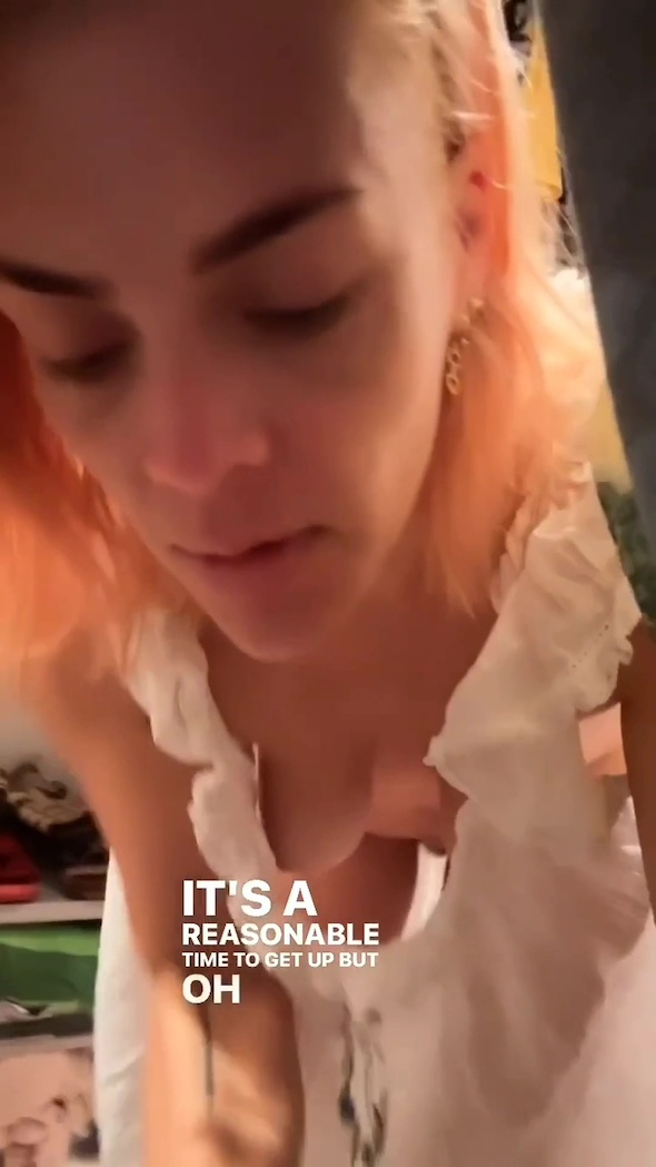 Busy Philipps Nip Slip