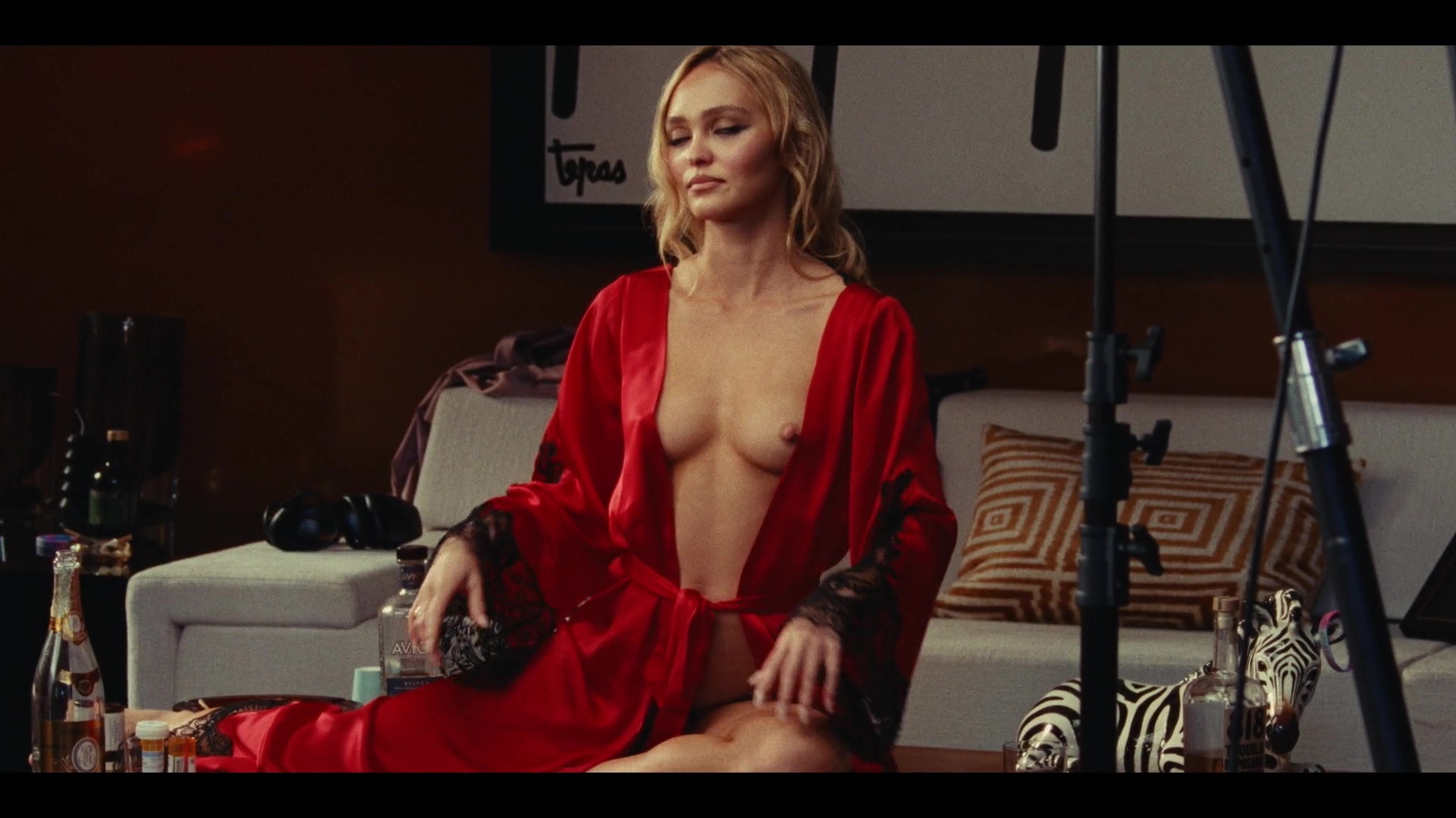 Lily Rose Depp Nude Scene 7 6599