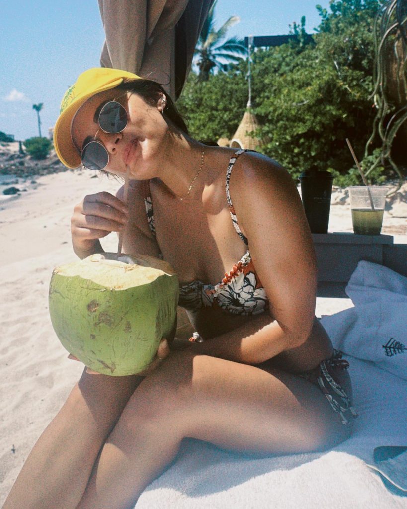 Lucy Hale Coconut Of The Day 