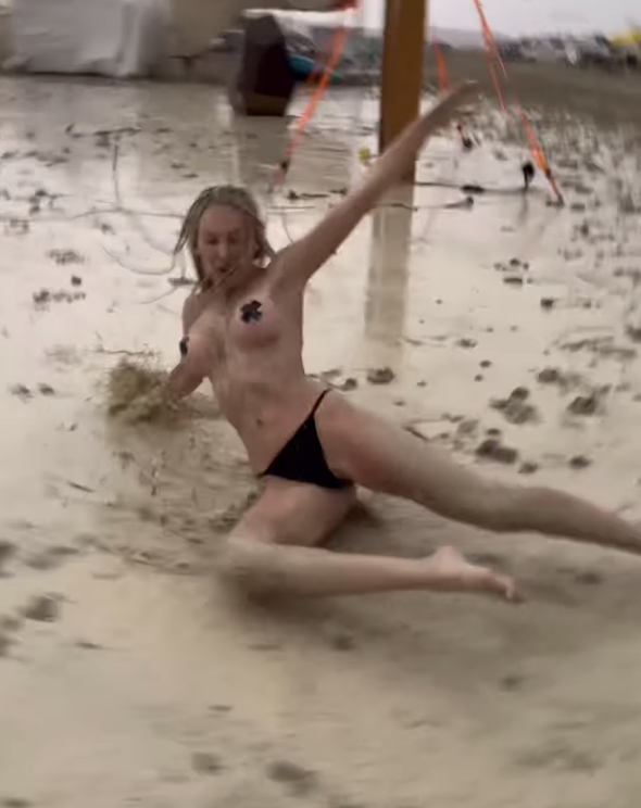 Burning Man Mud Tits of the Day