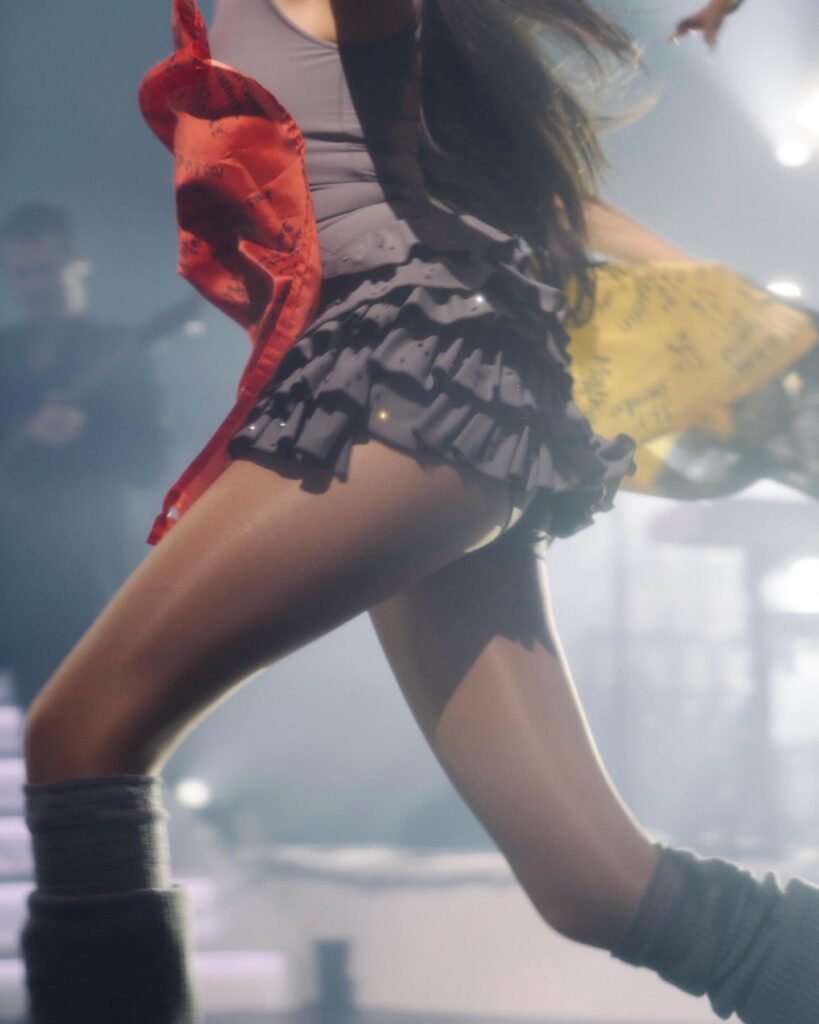 Madison Beer in Concert in a Short Skirt of the Day