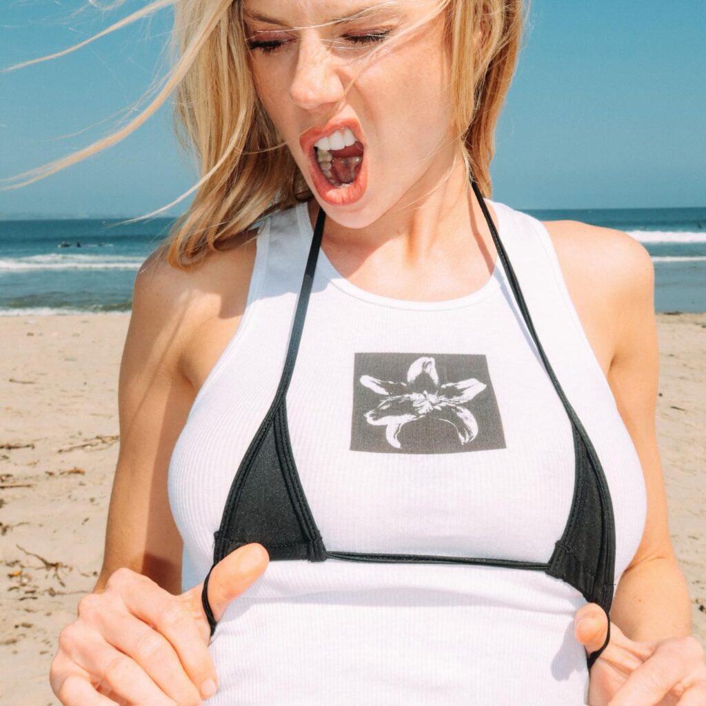 Charlotte McKinney’s Weird Bikini Campaign of the Day
