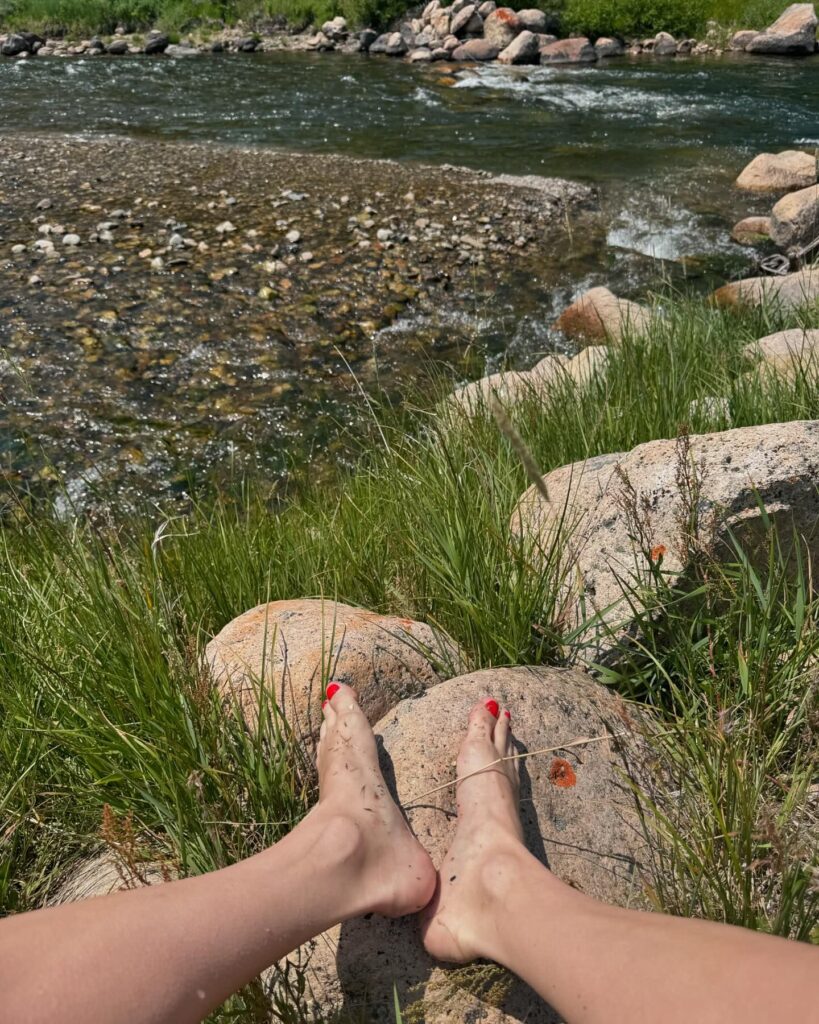 Brie Larson in the Great Outdoors of the Day