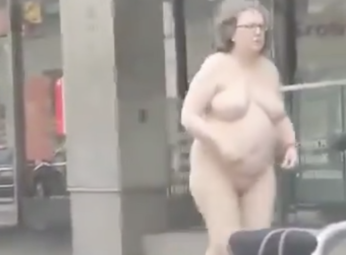 Naked Walker in Canada of the Day