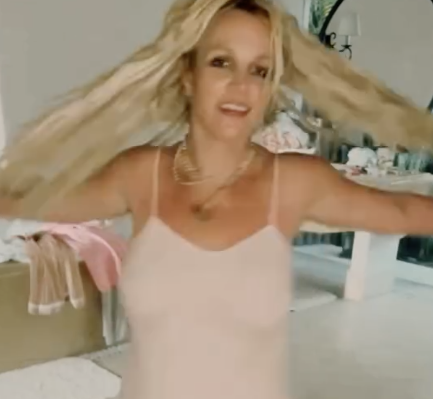 Britney Spears Titty Dress of the Day